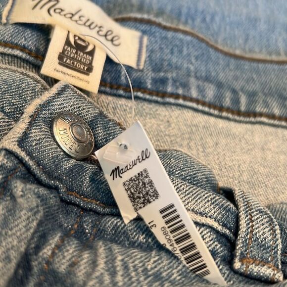 NWT Madewell Jeans The Perfect Vintage Wide-Leg Crop 31 - Picture 7 of 16